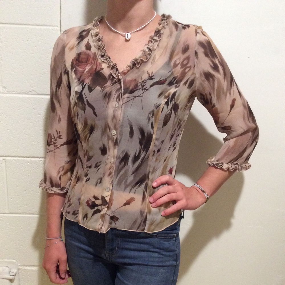 Silk Blouse 100% silk